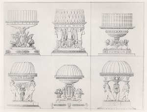 Ontwerpen door Antoine Careme door Marie Antoine Careme